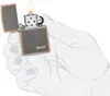 Zippo Benzin-Feuerzeug Rustic Broonze Zippo Logo 60006257, Produktbild-Vorschau 4