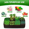 Jardinière surélevée en tissu à 8 compartiments, pot de Voir les images du produit 10