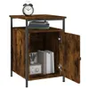 vidaXL Nachttisch Räuchereiche 40x42x60 cm Holzwerkstoff Produktbild-Vorschau 4