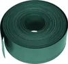 A roll of dark green flexible plastic edging for gardens. Voir les images du produit
