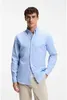 Elegantes Herrenhemd Blau: Langarm, Regular Fit, Produktbild-Vorschau 11
