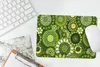 MuchoWow® Mauspad Mousepad Blumen - Grün - Muster 27x18 cm Produktbild-Vorschau 6