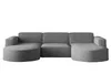 A gray sectional sofa is shown against a white background. Produktbild-Vorschau