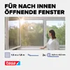 tesa Pollenschutzgitter 1,50 x 1,80 m grau Pollenfilter Produktbild-Vorschau 3