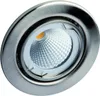 Portalampada rotondo in ferro spazzolato 51 mm Ø MR16 e Anteprima dell’immagine prodotto 3