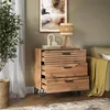 Cassettiera Vicco Amber Quercia Wotan 80 x 82 cm con 3 Anteprima dell’immagine prodotto 5