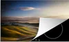 KitchenYeah© Herdabdeckplatte Toskana - Nebel - Landschaft Produktbild-Vorschau 1