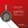 STUBAI Mörtelschöpfer Aktion 225 mm | ohne Stiel | Profi Produktbild-Vorschau 2