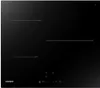 A black induction hob with markings for cooking zones and control buttons. Anteprima dell’immagine prodotto