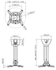 PPC 1540W Proiettore a soffitto Teles 40-55cm Wh Anteprima dell’immagine prodotto 8