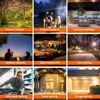 192 LED diod solárně napájené závěsné světlo PIR světlo s Náhled obrázku produktu 3