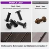 PURPLE LEAF Hardtop Pavillon 3x4.25m wasserdicht winterfest Produktbild-Vorschau 8