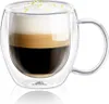 Gobelet en verre à double paroi Wilmax, 500 ml, lot de 6 Voir les images du produit 3