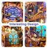 Puzzle 3D, Book Nook Magic Stars Room, legno, Tonecheer, Anteprima dell’immagine prodotto 6