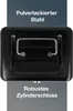 Geldkassette abschließbar (kompakt, 15 cm) Schwarz, 2 Produktbild-Vorschau 4