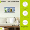 ARTland Leinwandbild Jahreszeiten in Gläsern Größe: 60x30 Produktbild-Vorschau 2