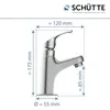 SCHÜTTE Kaltwasserhahn VICO, Wasserhahn Kaltwasser Chrom Produktbild-Vorschau 5
