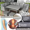 BRAST Gartenmöbel Set Hacienda   Grau/Anthrazit   bis zu 10 Produktbild-Vorschau 8