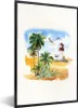 MuchoWow® MuchoWow® Gerahmtes Poster Leuchtturm - Vogel - Produktbild-Vorschau 1