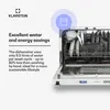 Klarstein - mini umývačka riadu, na 6 súprav, 6 programov, Náhľad obrázku produktu 5