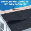 Bitumen Dachpappe schwarz Bitumenbahn zur Dacheindeckung Produktbild-Vorschau 3
