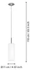 EGLO TROY 3, Flexibel, Nikkel, Wit, Staal, Glas, IP20 Productafbeelding-voorbeeld 2