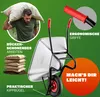 GARDEBRUK® Schubkarre 100 Liter bis 250kg Luftreifen mit Produktbild-Vorschau 3