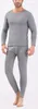 ASKSA Sous-vêtements thermiques hommes Ensemble polaire Voir les images du produit 3