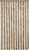 vidaXL Záclona Fly tmavo hnedá a béžová 100x220 cm šenil Náhľad obrázku produktu 3