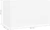 vidaXL Waschbeckenunterschrank Weiß 80x38,5x45 cm Produktbild-Vorschau 7