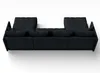 AX LIVING Canapé u Mersino canapé panoramique convertible Voir les images du produit 4