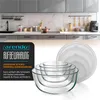 Arendo Insalatiera con coperchio, set, 4 ciotole in vetro Anteprima dell’immagine prodotto 5