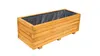 XXL Pflanzkübel Holz 100 cm – Extra Stabiler Blumenkasten Produktbild-Vorschau 1