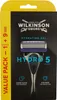 Holicí strojek Hydro 5 Skin Protection + 9 hlavic Náhled obrázku produktu 1