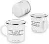 Mr. & Mrs. Panda Emaille Tasse Spruch Beamtin Heldin - Weiß Produktbild-Vorschau 4