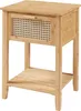 A wooden nightstand with a drawer and a shelf. Produktbild-Vorschau