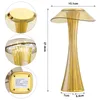 ZMH LED Tischlampe Touch Dimmbar 3000-6500K Gold Produktbild-Vorschau 3