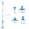 Poolsauger mit Teleskopstange,3 in 1 Pool Staubsauger Produktbild-Vorschau 2