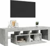 A TV stand with decorative items and a black rectangle above it, likely representing a TV. Produktbild-Vorschau