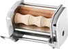 A close-up view of a chrome pasta and ravioli maker with wooden handles. Anteprima dell’immagine prodotto