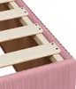 Bettgestell Rosa 140x200 cm Samt Produktbild-Vorschau 7