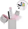 A cute cat-themed pencil case and pen holder set. Produktbild-Vorschau