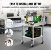 SucceBuy 24 x 24 x 30" Arbeitstisch aus Edelstahl, robuster Produktbild-Vorschau 6