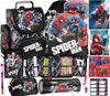 SPIDERMAN Schulranzen set 14in1 Ranzen rucksack Federmappe Produktbild-Vorschau 1