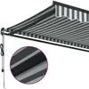 Möbel Markise Automatisch Anthrazit und Weiß 600x350 cm - Produktbild-Vorschau 8
