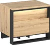 Furniture24 Nachttisch QUANT Nachtschrank mit 2 Schubladen Produktbild-Vorschau 1
