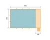 Aufstellpool Holzpool-Set Weka 595 rechteckig 650x490x201 Produktbild-Vorschau 3