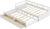 Divano letto Sweiko allungabile 90/180x200 cm con cassetti Anteprima dell’immagine prodotto 5