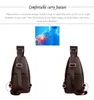 Herren Crossbody Bag aus echtem Leder - Wasserdichte Produktbild-Vorschau 6