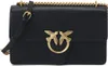 PINKO borsa a tracolla Love One Classic DC Black - Antique Anteprima dell’immagine prodotto 5
